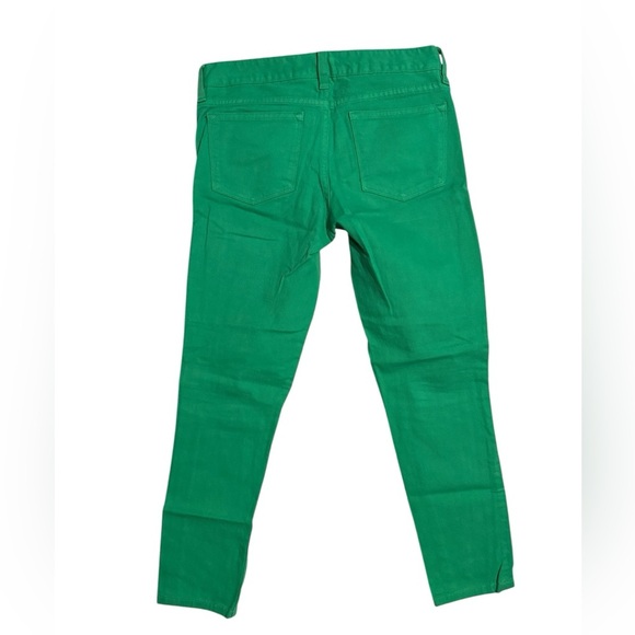 J. Crew toothpick ankle jeans size 25 in green excellent condition. - Picture 5 of 5
